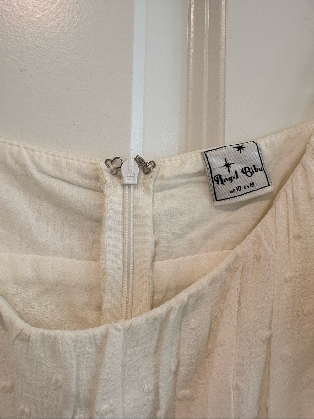 White Tiered Spaghetti Strap Dress - Picture 5 of 5